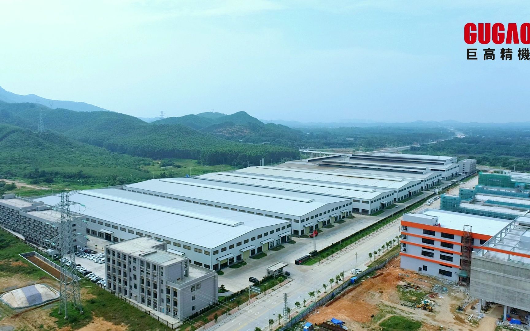 带你直观感受巨高精机现代化高端数控机床产业园区