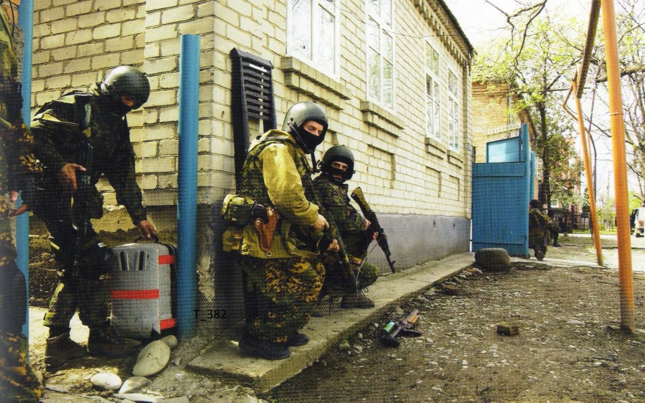 俄罗斯特种部队fsb军演突突突