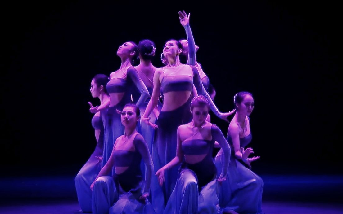 傣族女子群舞悬月固定角度版北京舞蹈学院