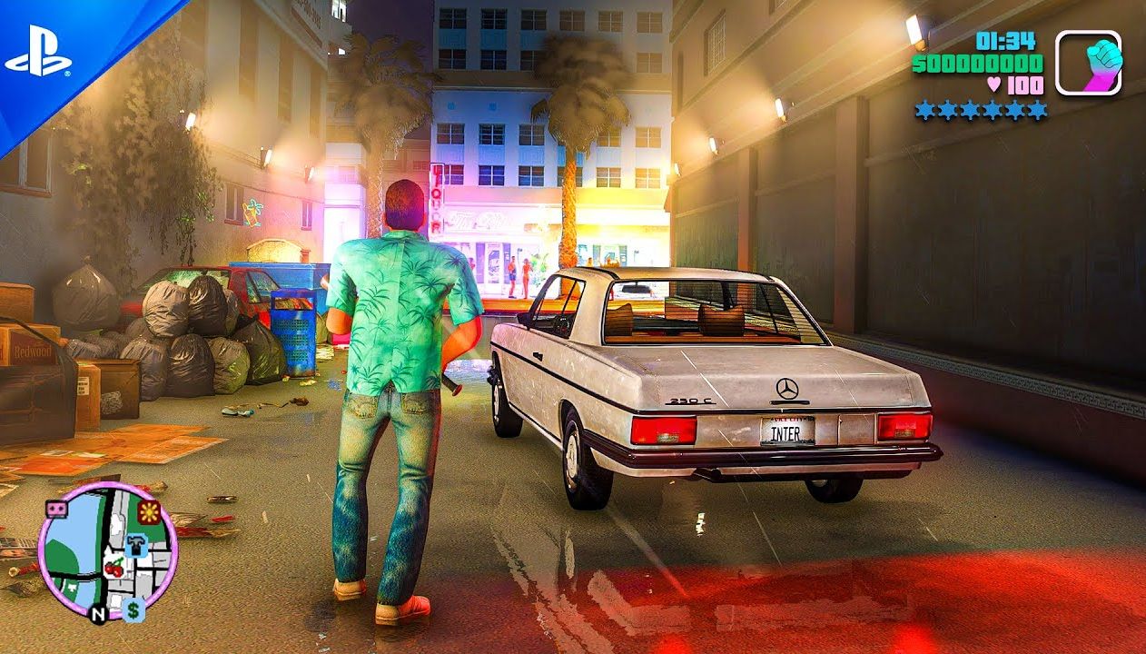 (gta ol 模组)gta罪恶都市(带车流和行人)