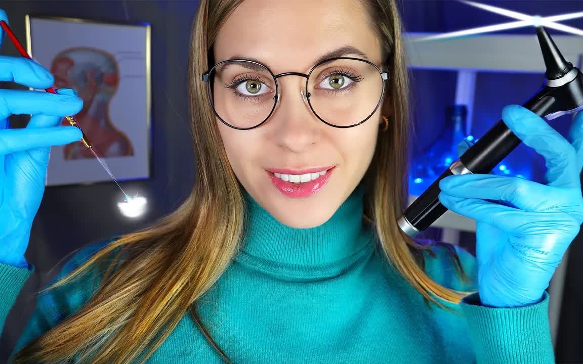 【ieva】【角色扮演】【4k】深度耳朵清洁治疗刺痛免疫力,耳镜,耳朵