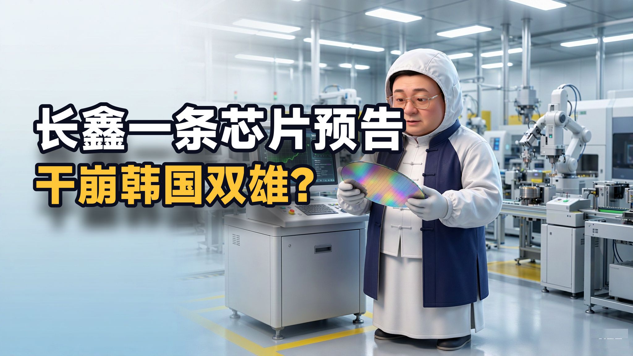 长鑫一条芯片预告，干崩韩国双雄？-《拍案今评》第一季 - AI老梁 2026-10-15 定期更新。