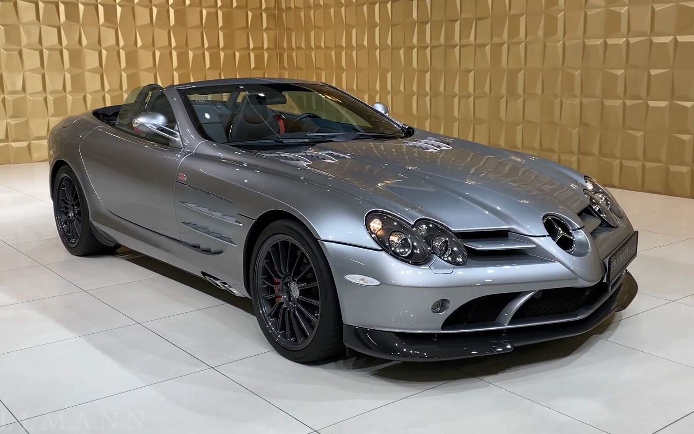 奔驰slr 迈凯轮722s 跑车细节实拍展示