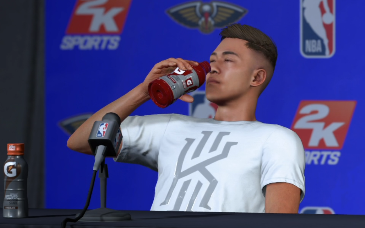 【eden】nba2k18 生涯模式 代言佳得乐