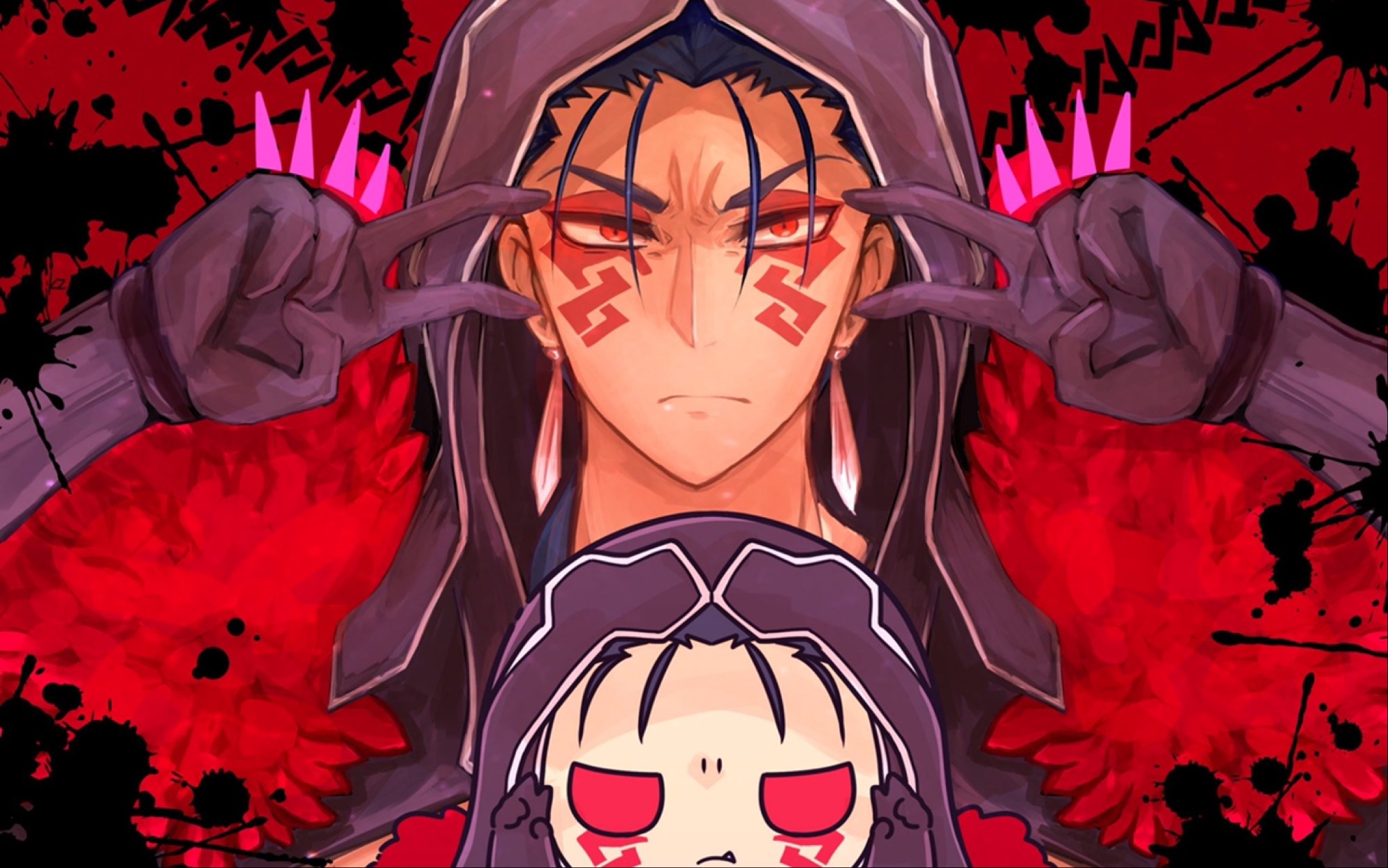 fgo金色大都会 黑狗7t单挑 倍卡使用