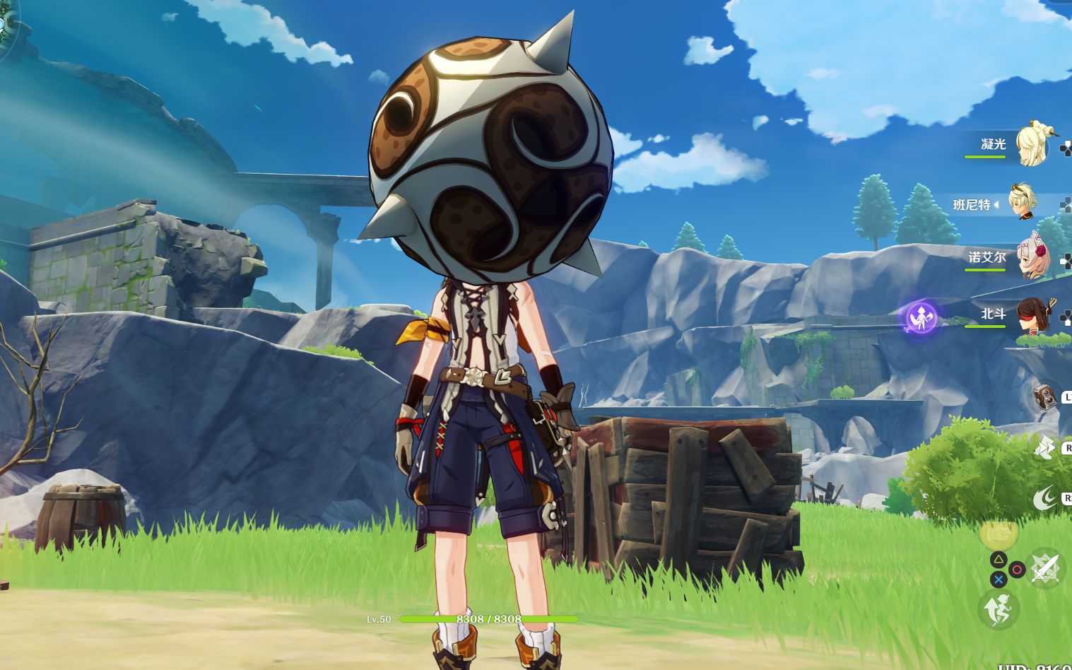 原神_龙脊雪山【腐殖之牙任务续】用牙齿汲取生命力 打倒愚人众