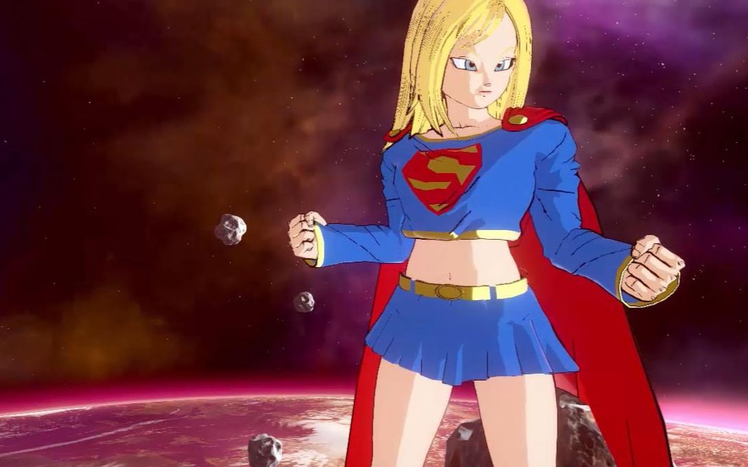 女超人与孙悟空的较量,超级赛亚人4的实力都不够看