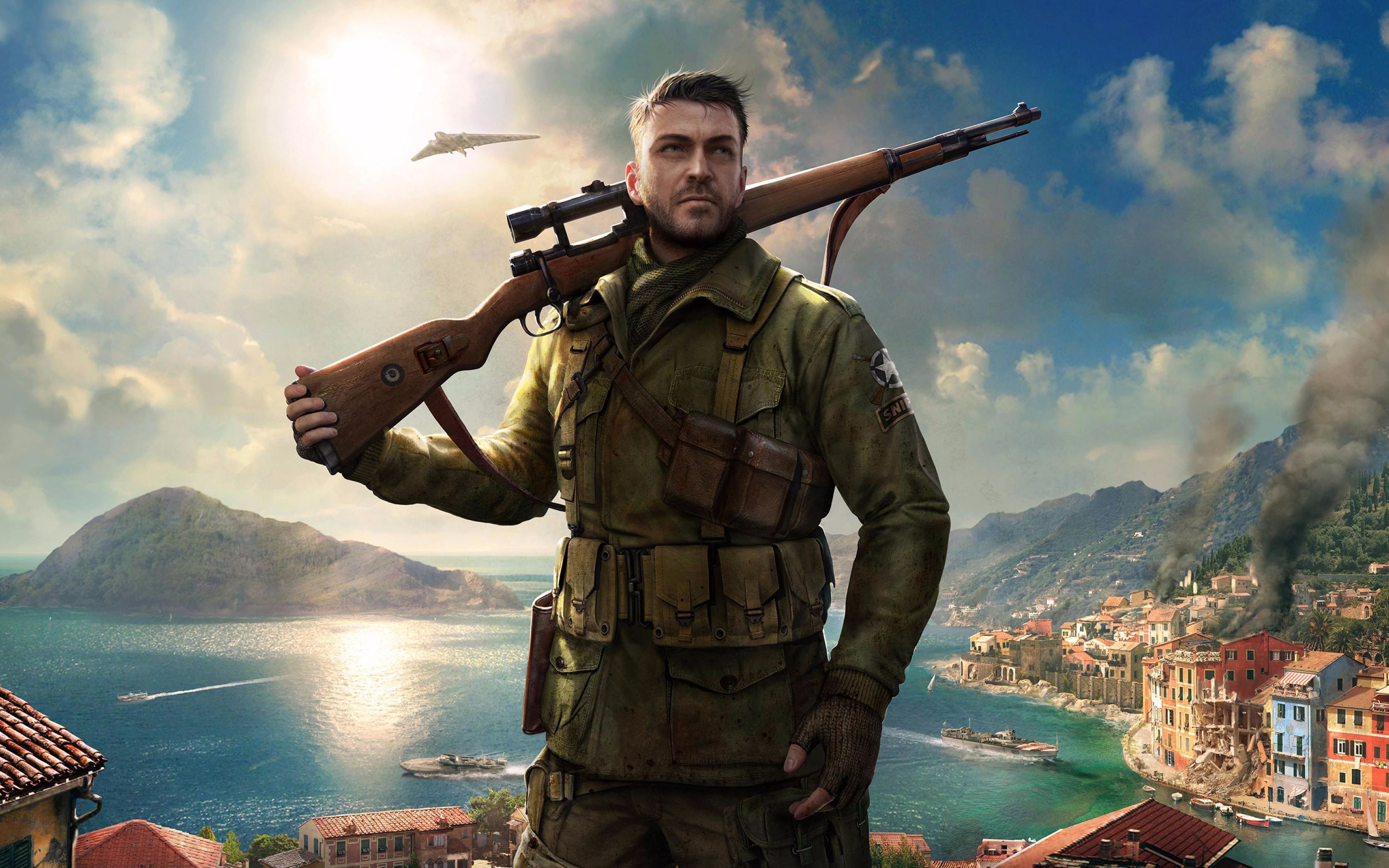 【狙击精英4】酋长解说 ep2 寻找天使