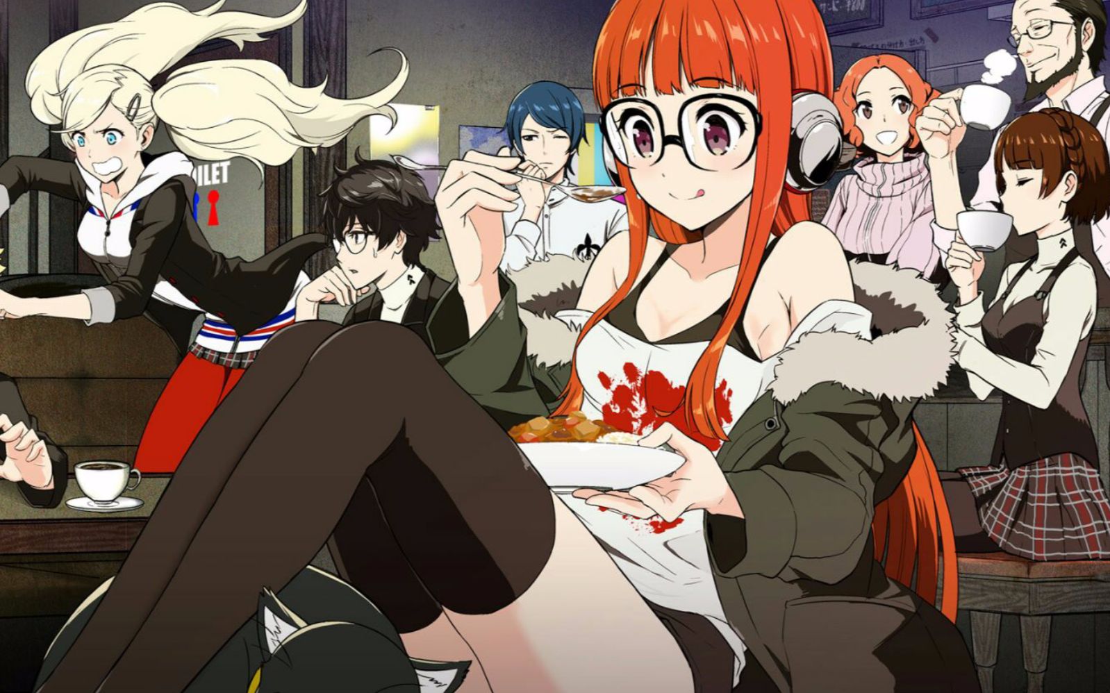 p5天下第一女神异闻录5插曲beneaththemask自制一分钟mv短片