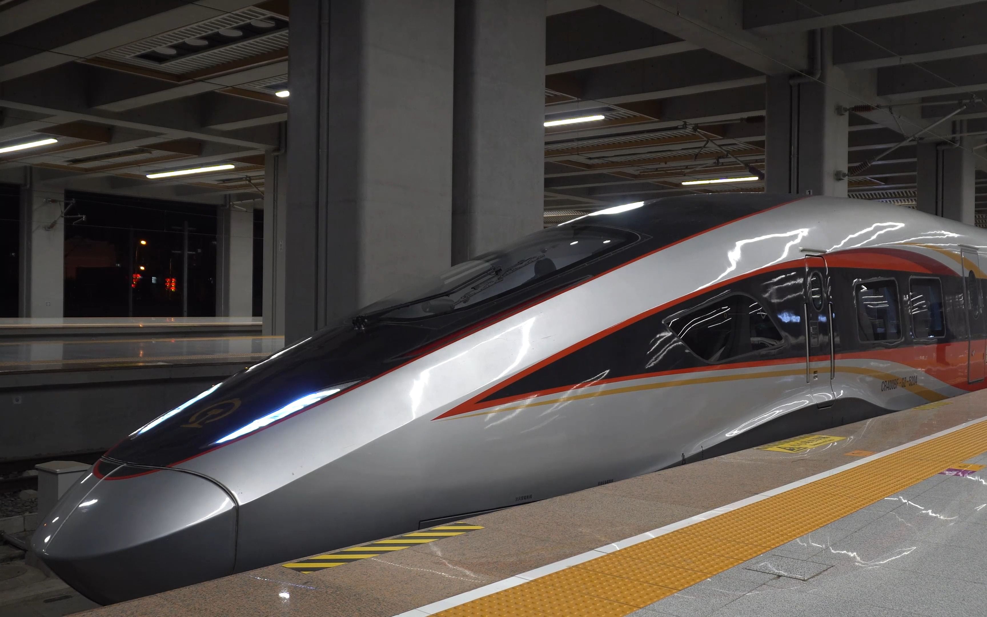 [4k][cr] cr400bf-gz-5204重连5143 担当g7853出北京朝阳站