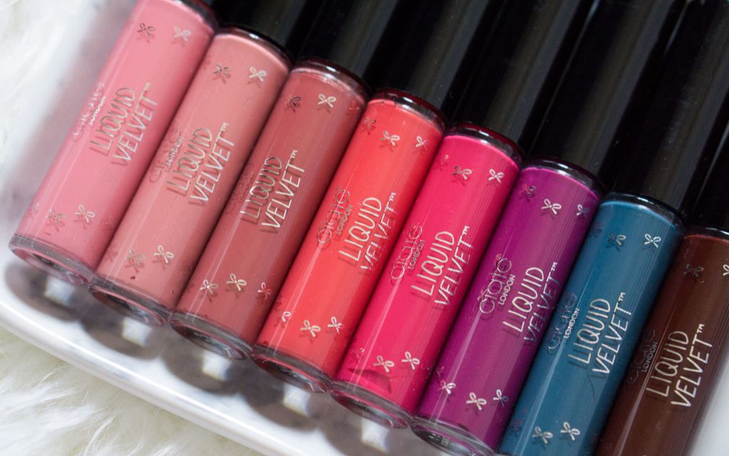 美妆唇釉试色生肉mallory1712ciateliquidvelvetmattelipstic