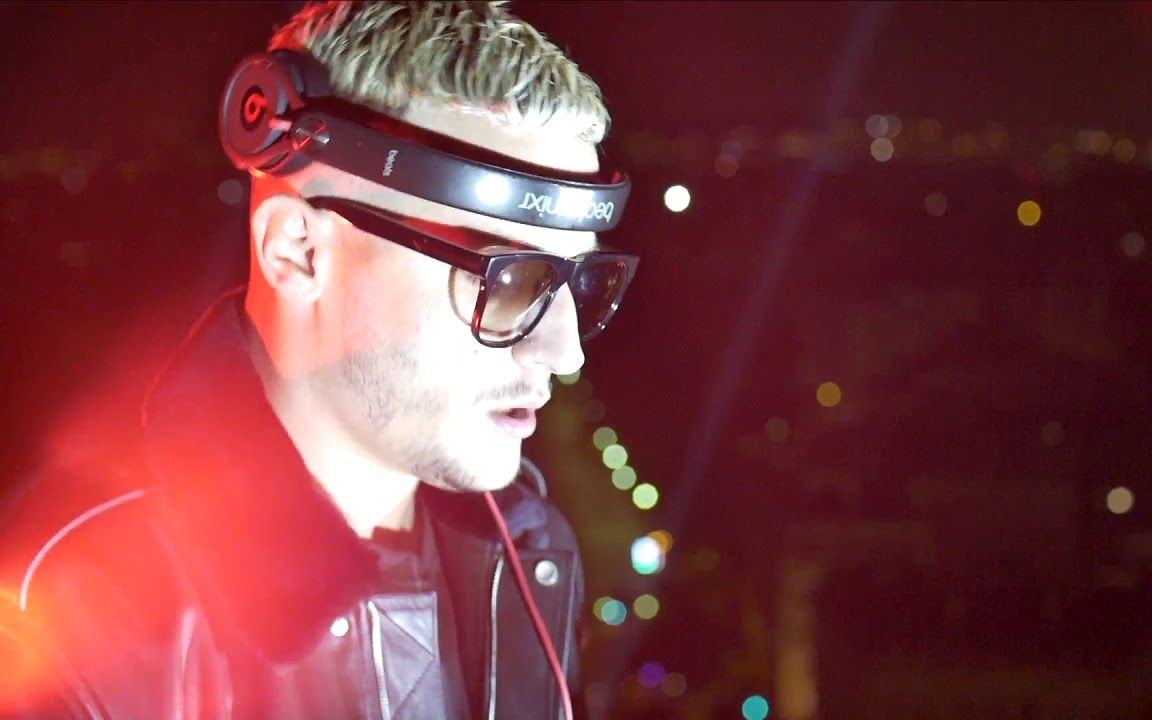 dj snake蛇叔 巴黎凯旋门打碟超清实录!