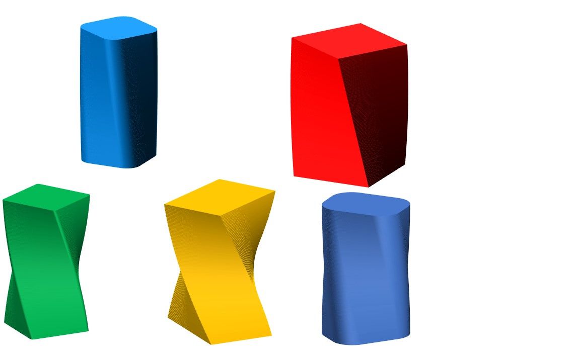 ppt画任意扭曲角度的立方体