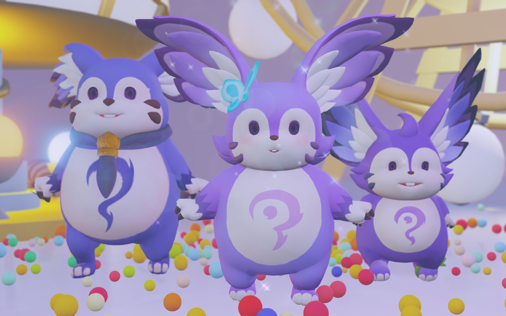 【王者荣耀mmd】梦奇家族的可爱已经溢出屏幕了好吗!