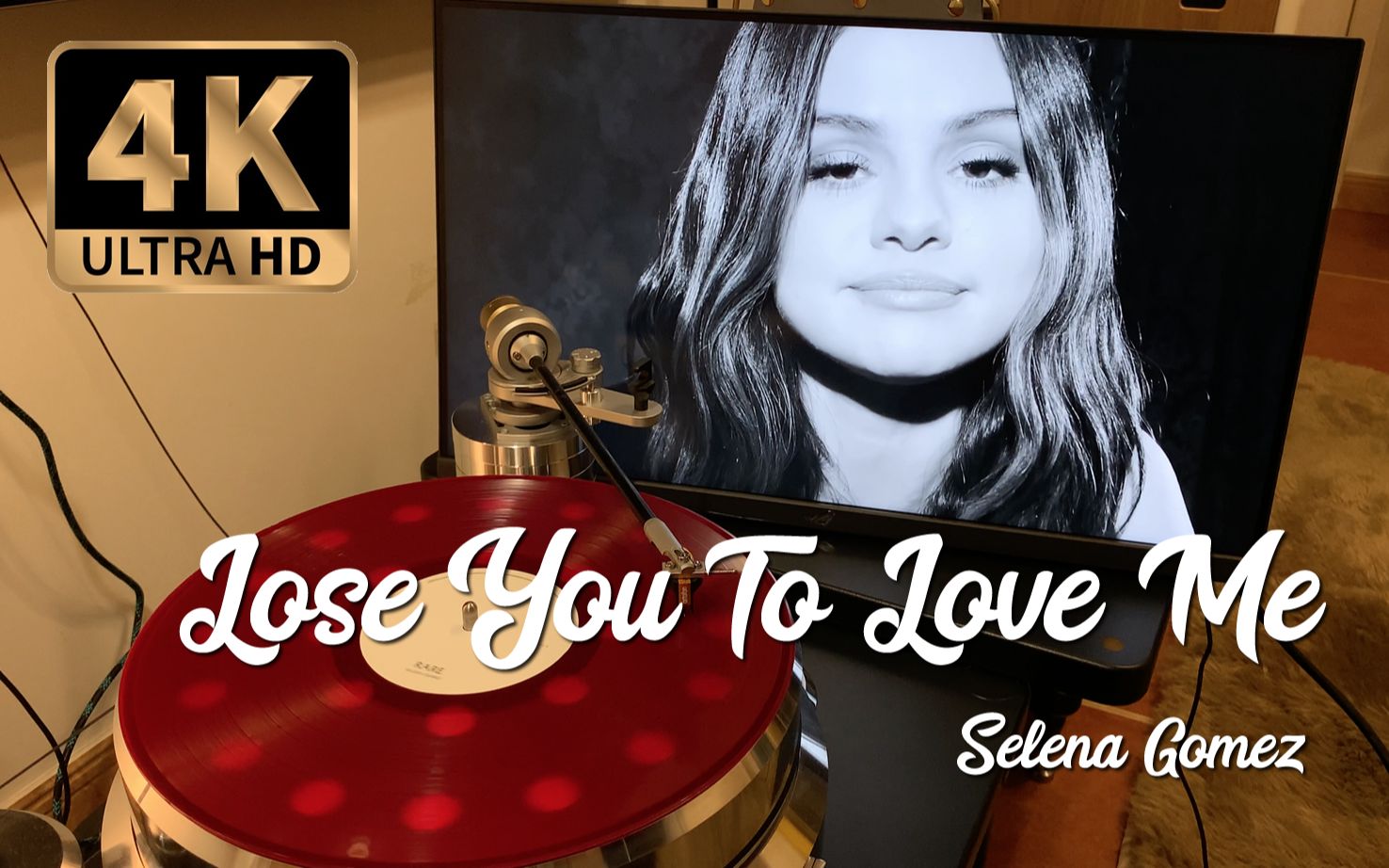 [图]【4K_唱片试听】Selena Gomez “Lose You To Love Me” 黑胶唱片欣赏（中英文歌词）