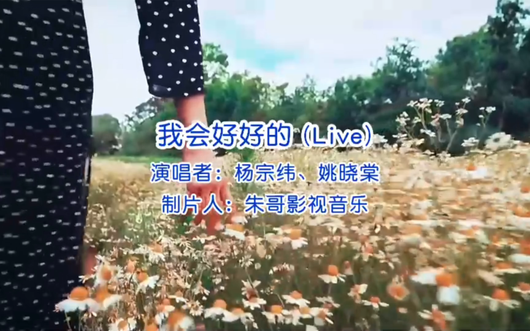 [图]杨宗纬 姚晓棠演唱《我会好好的》完整版