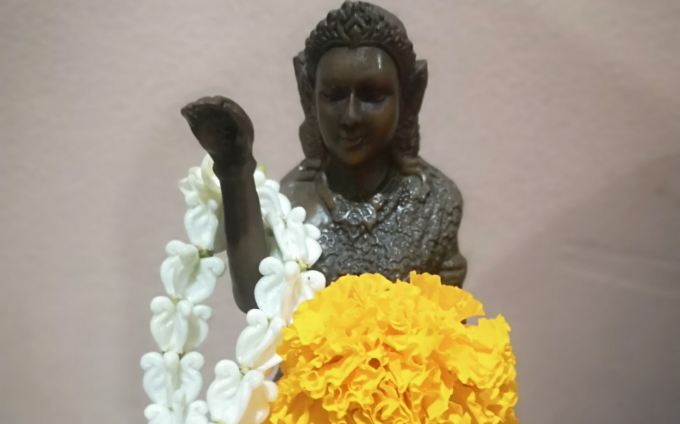 泰国圣物推荐——净身香花铜制招财女神