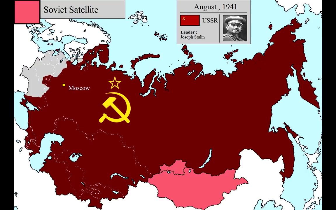 前苏联版图变化192212