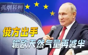 Скачать видео: 欧洲为俄天然气想尽办法，通气还不到一周，俄方又掐掉一半输送量