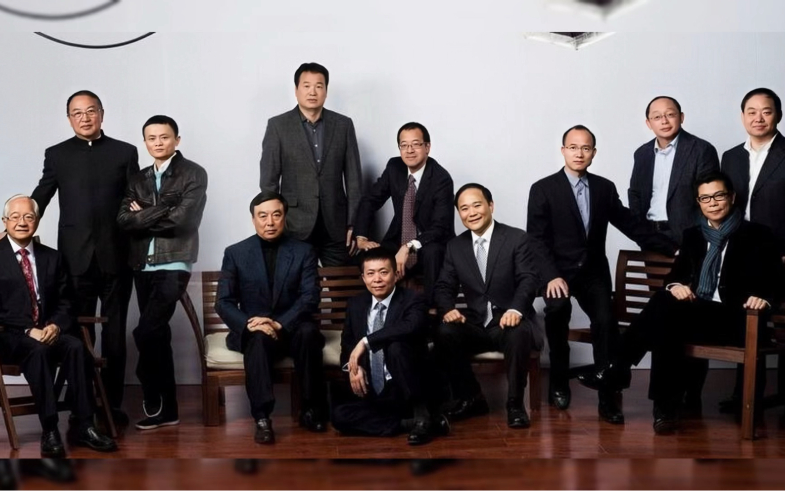中国企业家合影图片