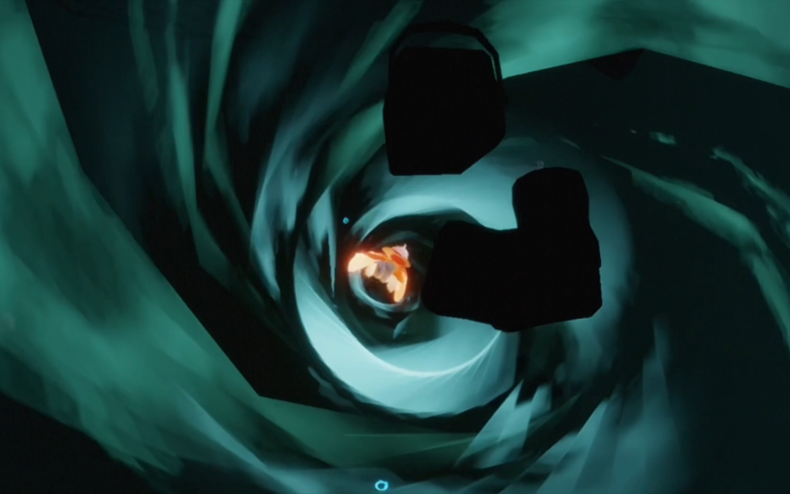 海洋节的海底漩涡,深海恐惧.