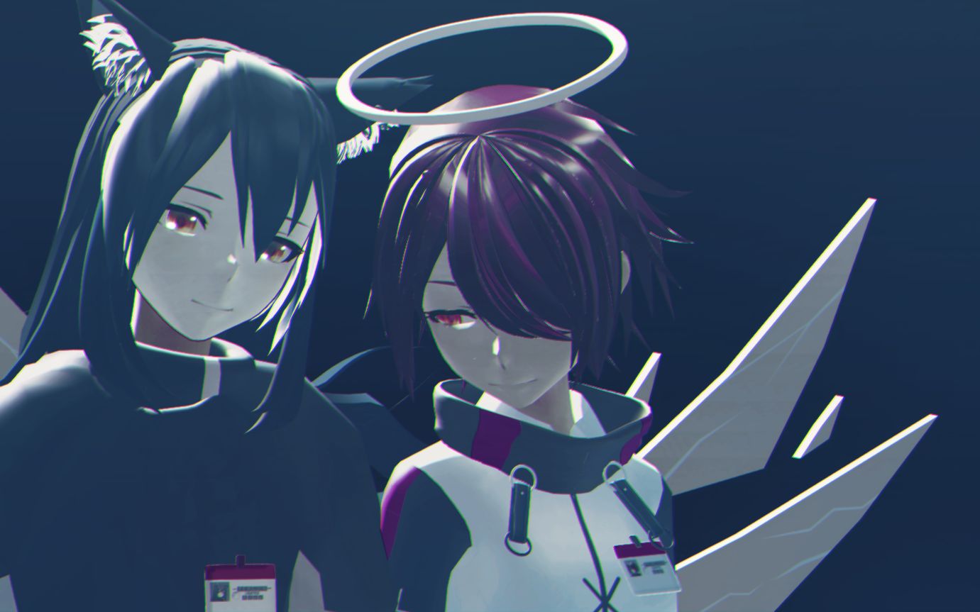 【明日方舟mmd】能天使/德克萨斯-six feet under_哔哩哔哩 (゜-゜)つ