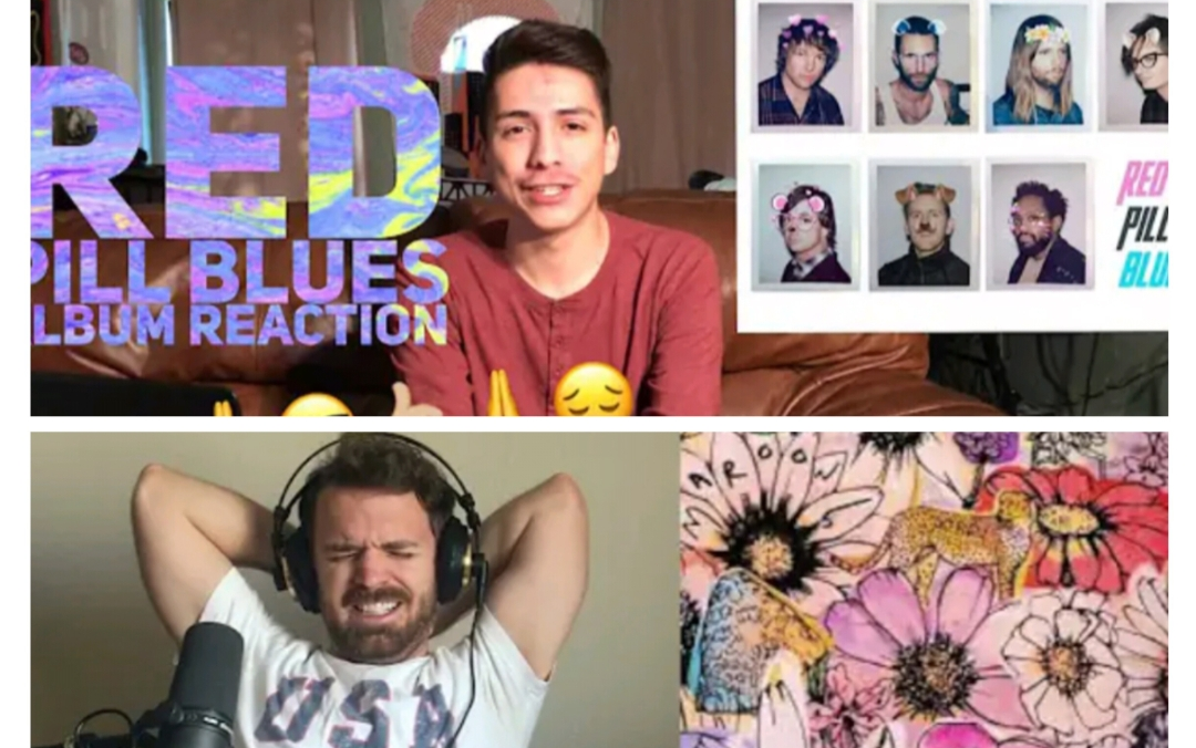 [图]【reaction Maroon 5 】- 魔力红《Jordi》& 《Red Pill Blues》专辑反应合集