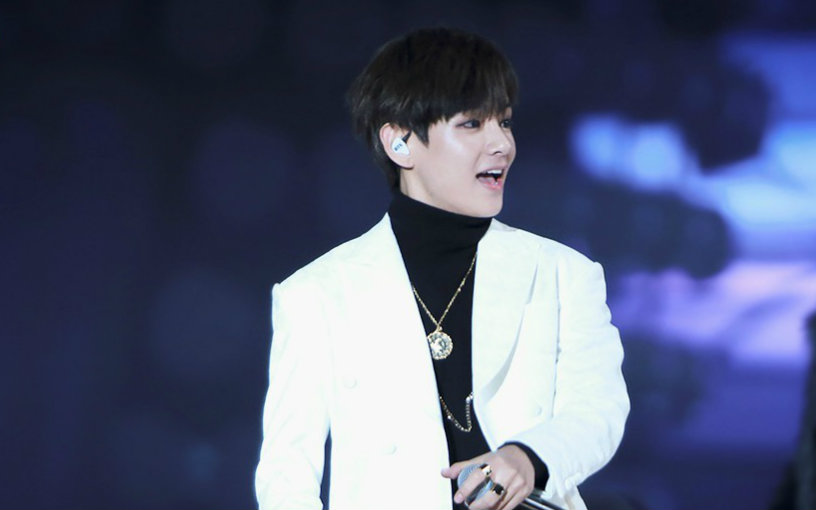 【防弹少年团】【金泰亨】141203 mama 白西装 danger&合作舞台