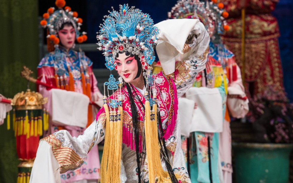 瞎嚎系列 学唱京剧《梅妃》选段 "下亭来"_哔哩哔哩_bilibili