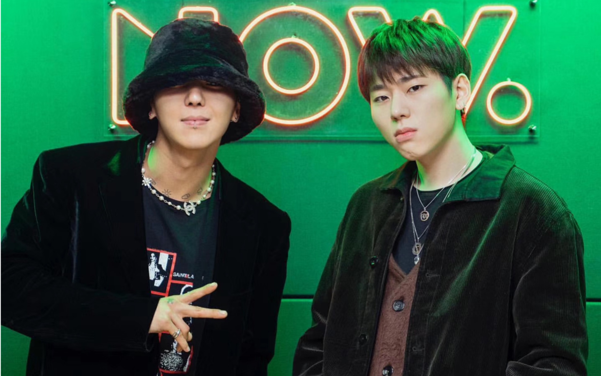 【zico】【mino】anysong challenge 宋土豆和鸡扣两个可爱终于同框