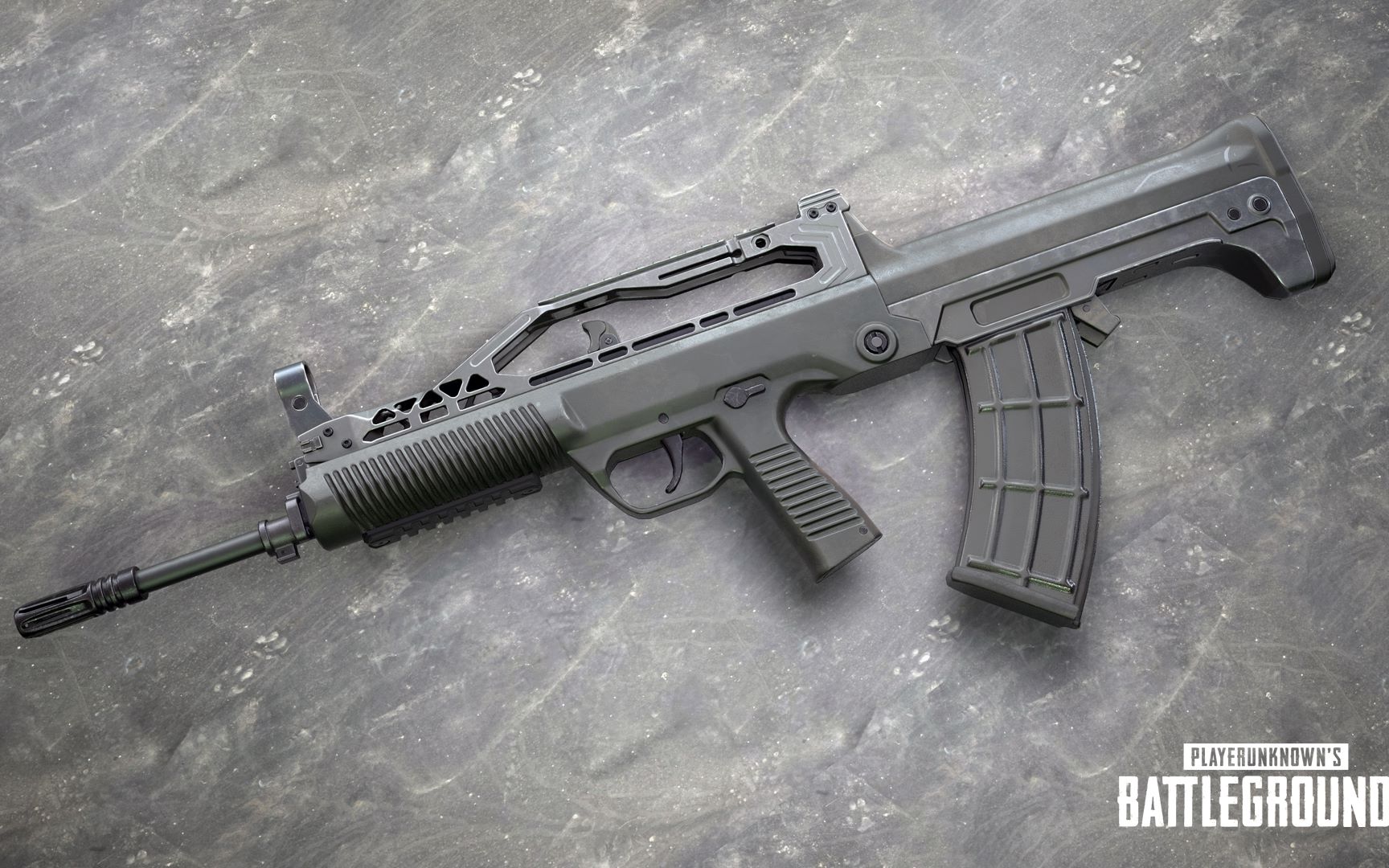 绝地求生新枪qbz95pc10update15newweaponqbz95