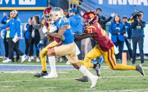 Video herunterladen: NCAA橄榄球：洛杉矶之争！No. 7 USC vs No. 16 UCLA