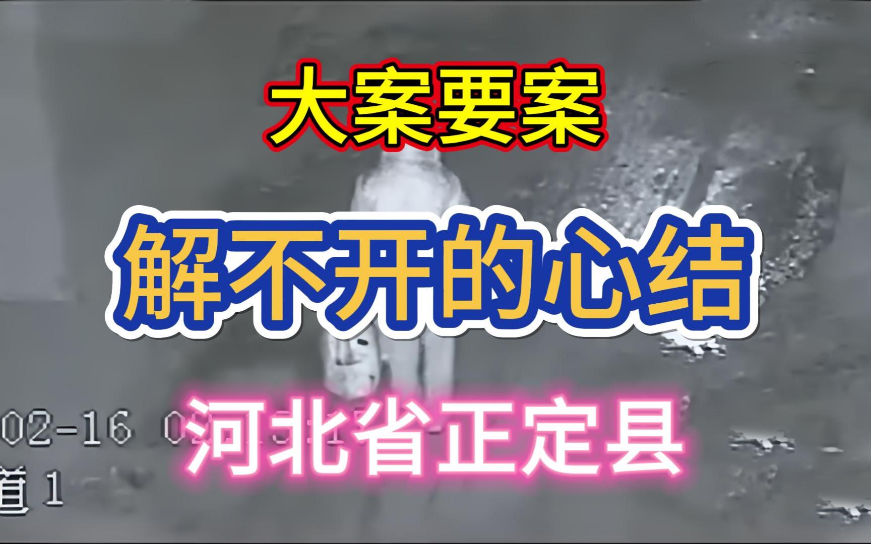 大案要案:解不开的心结.(河北省正定县命案)哔哩哔哩bilibili