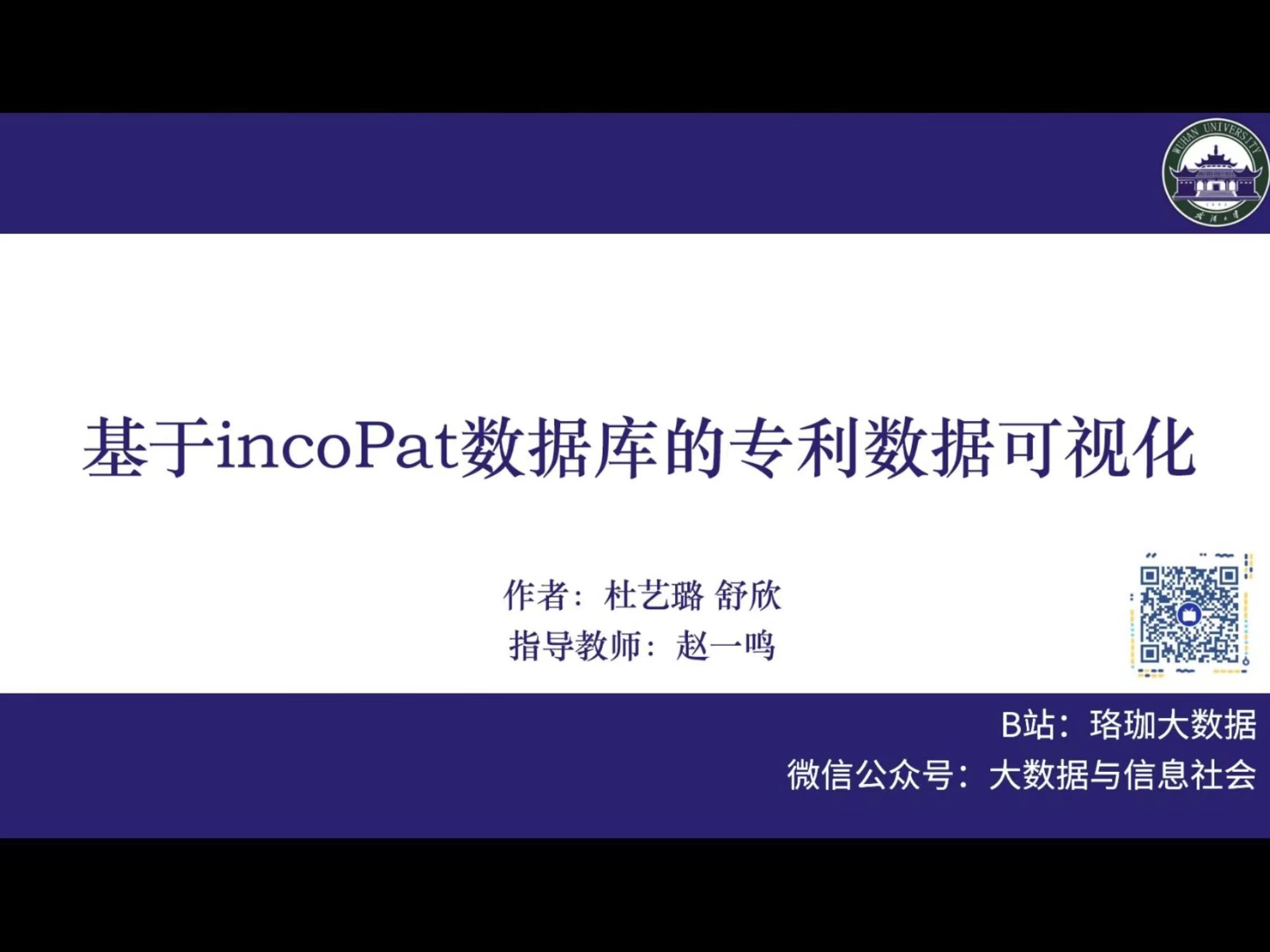 【数据可视化】基于incoPat数据库的专利数据可视化