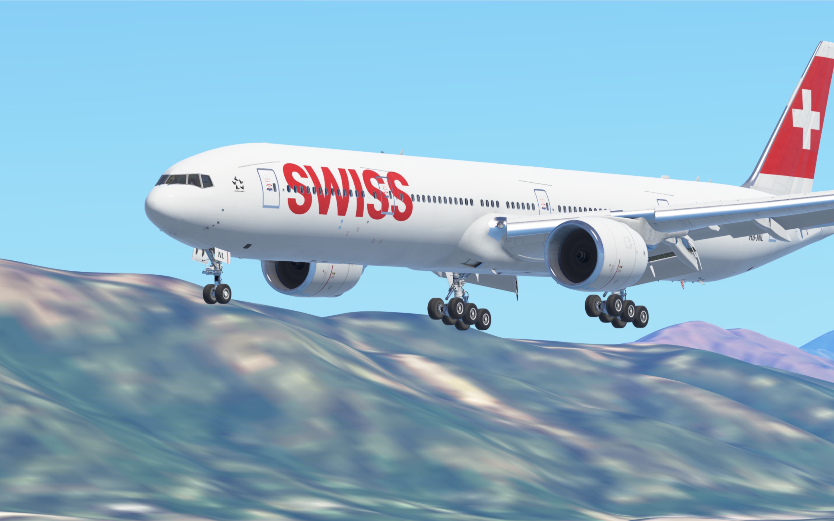 【infinite flight】瑞航773er降落vhhh