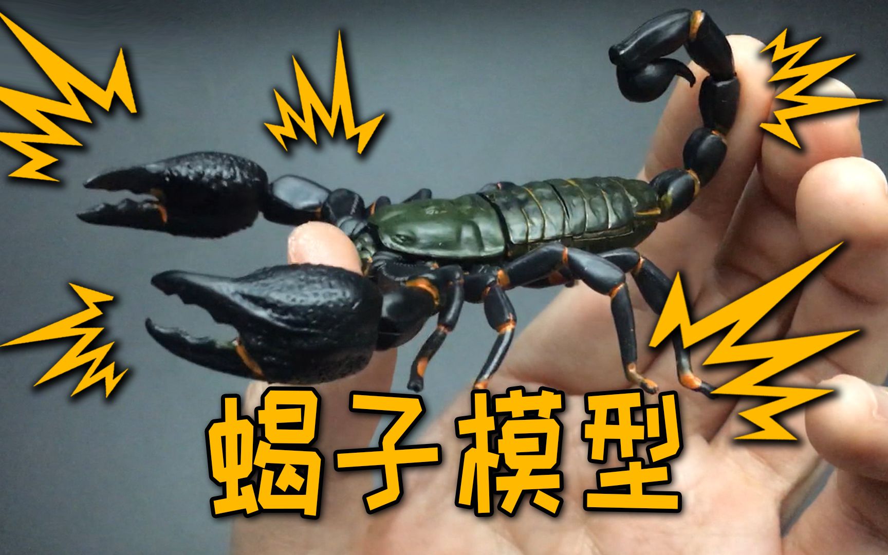 拼装一只掌上蝎子!