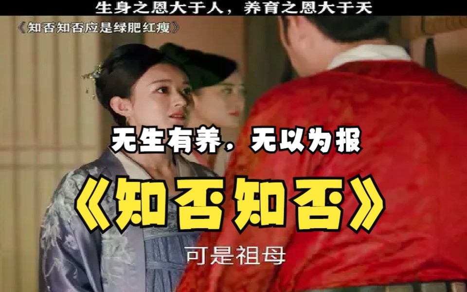 无生有养,无以为报