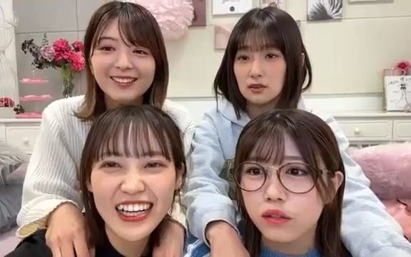 230317 関有美子 SHOWROOM (with 井上梨名 武元唯衣 松田里奈)哔哩哔哩bilibili