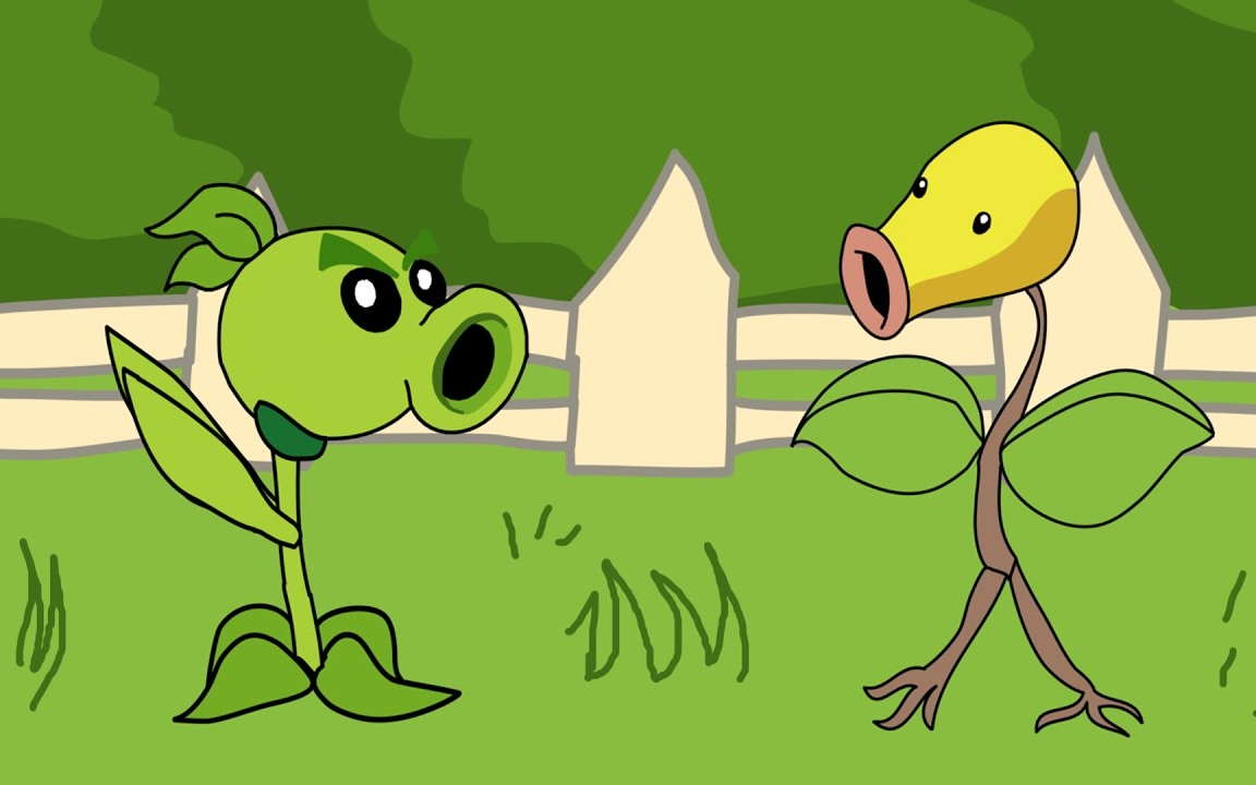 【植物大战口袋妖怪】喇叭芽vs豌豆射手