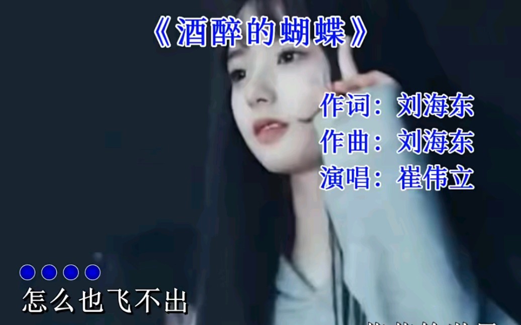 在线收听经典歌曲《酒醉的蝴蝶》哔哩哔哩bilibili