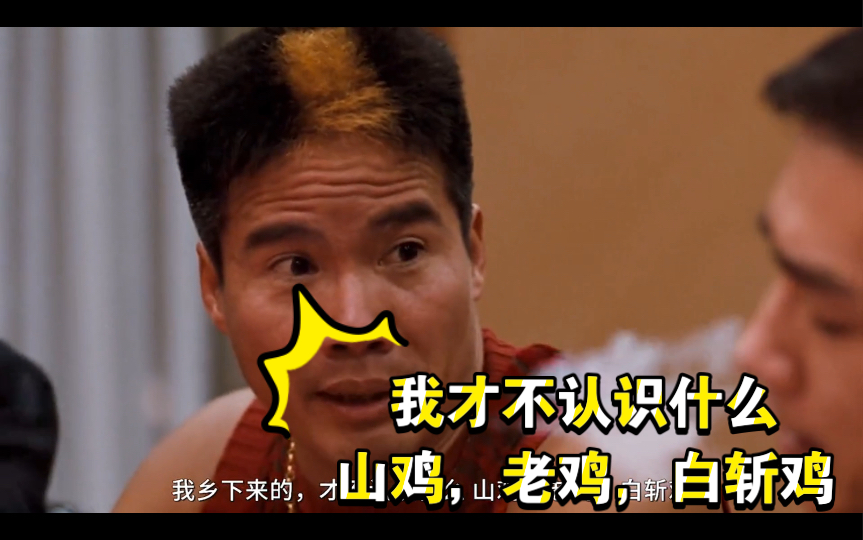 生番怒怼山鸡,我才不认识什么山鸡,老鸡,白斩鸡.