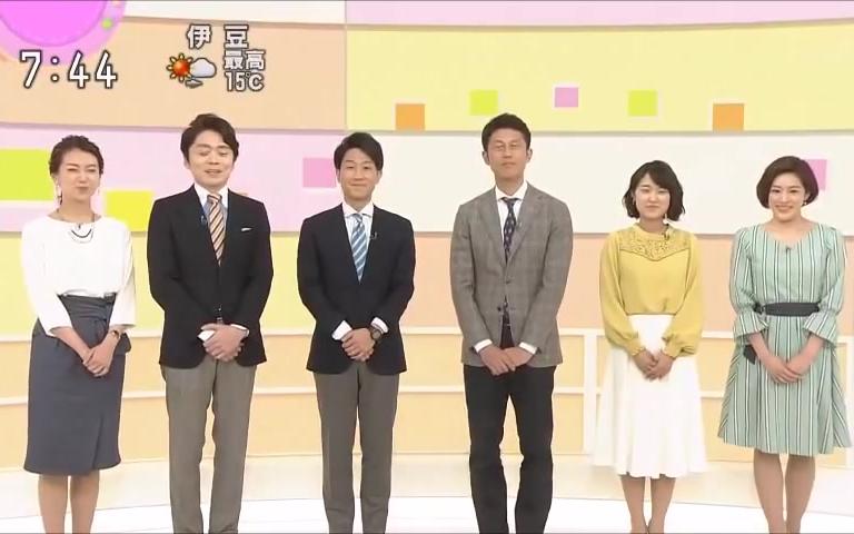 [图]NHK早安日本 改版前主持人道别