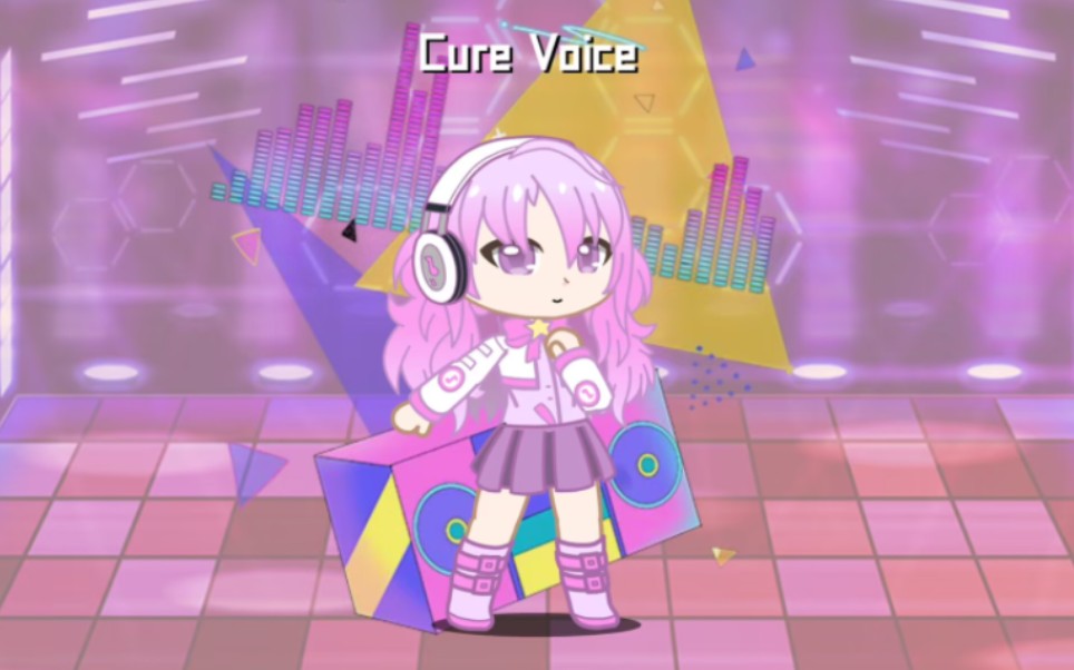 [图]《现实守护者！光之美少女》律音希泽（Cure Voice/声天使）变身