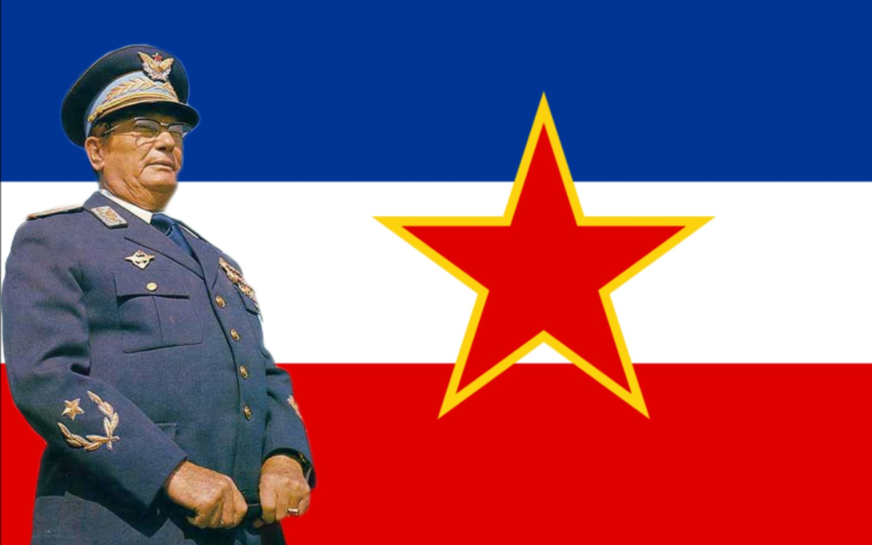 南斯拉夫红歌 跟着铁托元帅 重制版