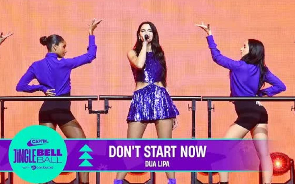 [图]【啪姐】Dua Lipa最新舞台现场演唱《Don't Start Now》