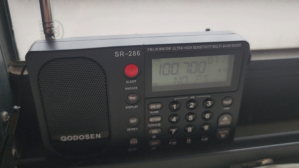 sr286收音机 东莞接收fm100.7澳门电台中文频道 20240522