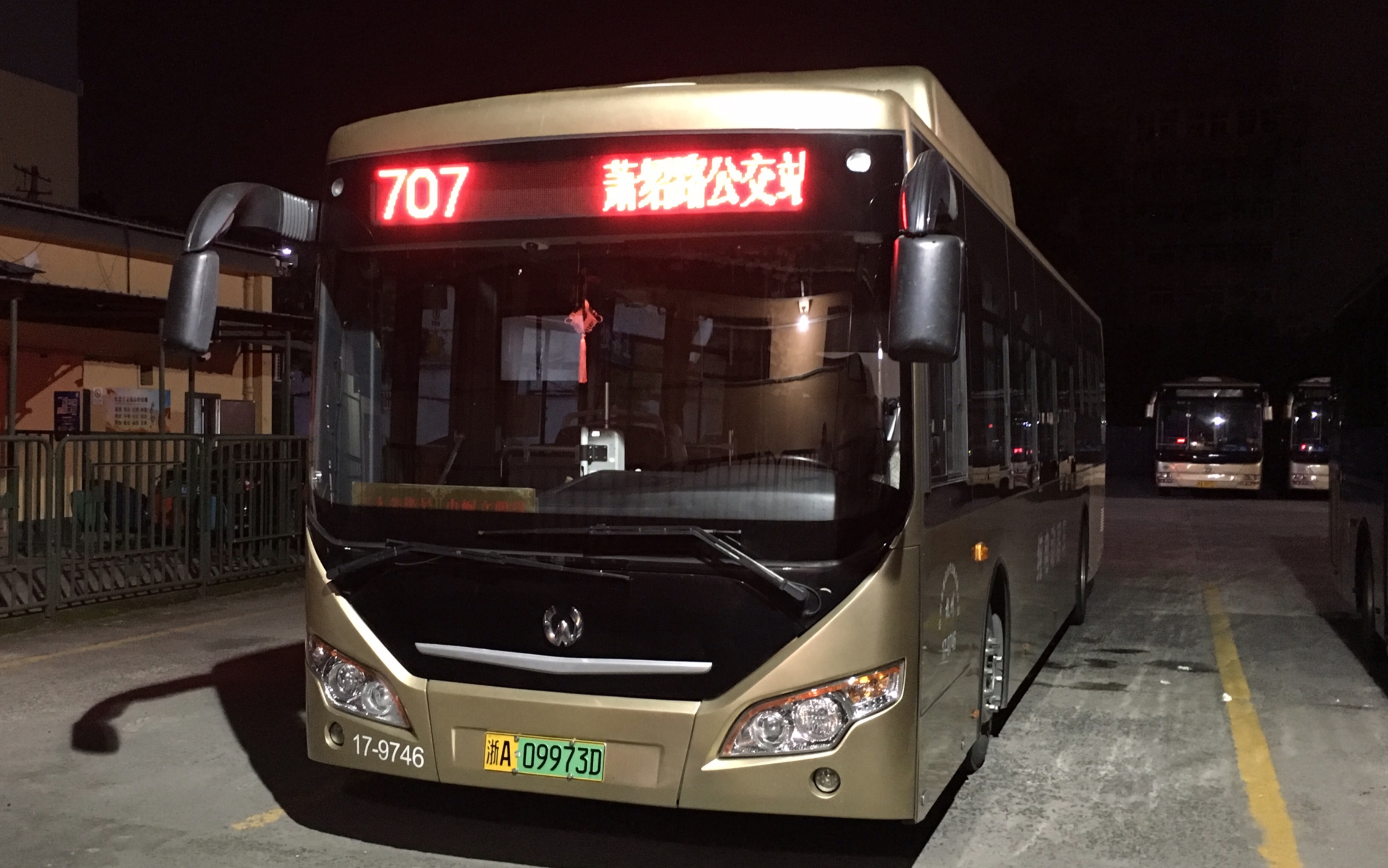 蕭山公交wxb6121gev2707路179746