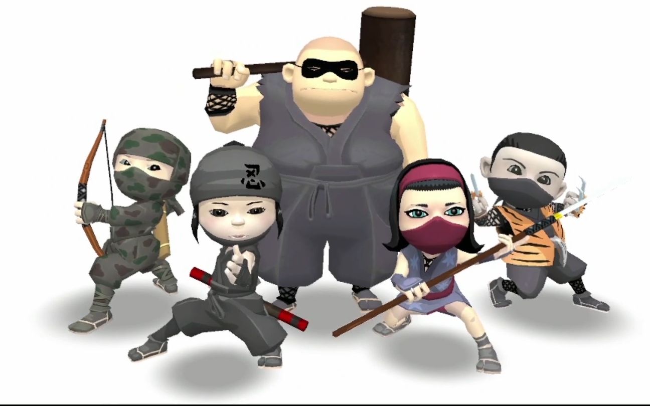 【迷你忍者全收集攻略】(1)我们是——五人小队!【软の攻略】