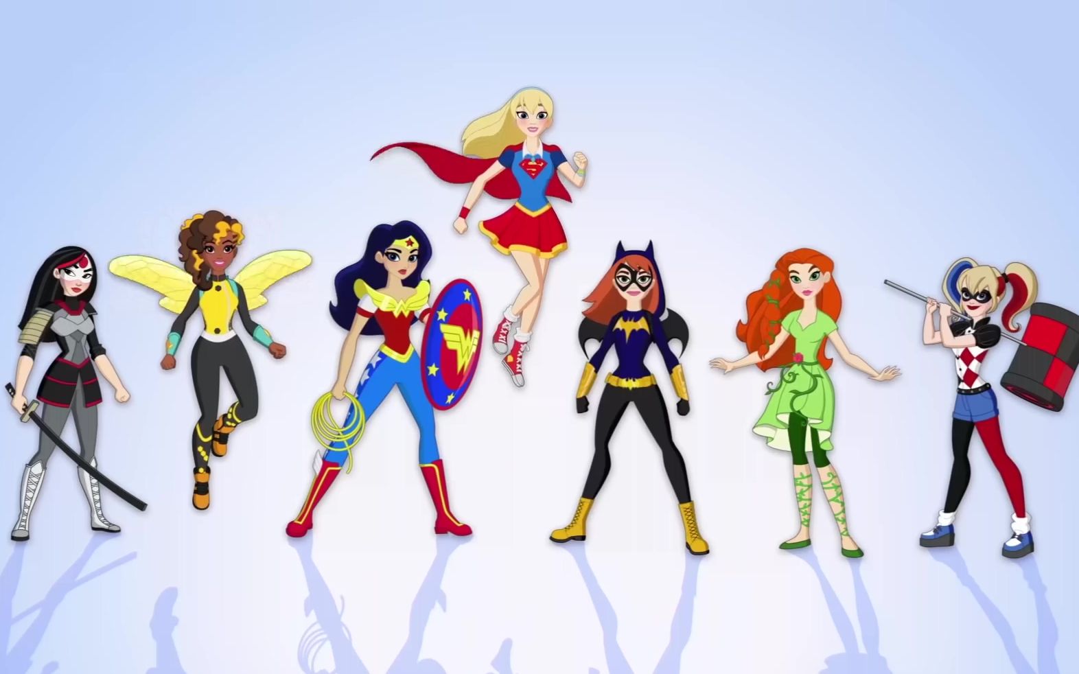 【dc超能少女】dc super hero girls 主题曲全曲合集