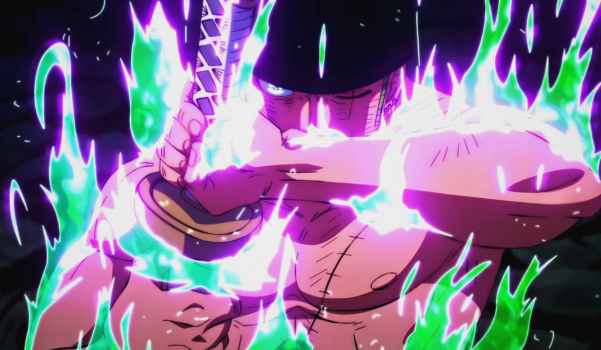 索隆不同把刀的最帅招式!